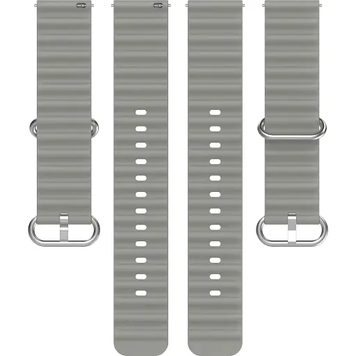 Универсальный ремешок для смарт-часов DK Ocean Band 22 mm Grey [136592] - фото 3