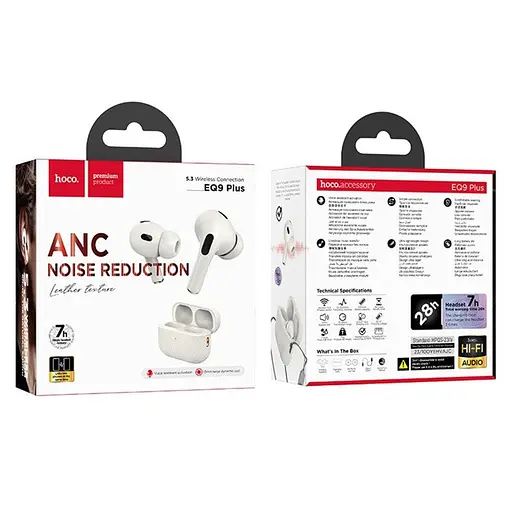 Hoco EQ9 Plus Duke True Wireless ANC Noise Reduction BT Headset - фото 4