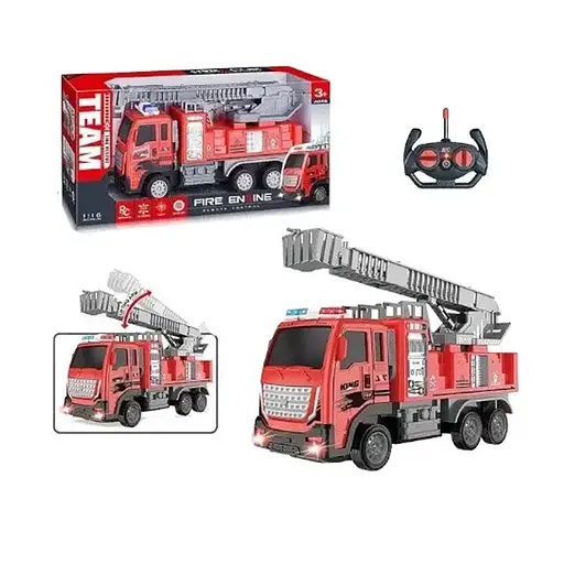 Техніка на радіокеруванні, бетонозмішувач/пожежна, 31x9.2x15.6 см