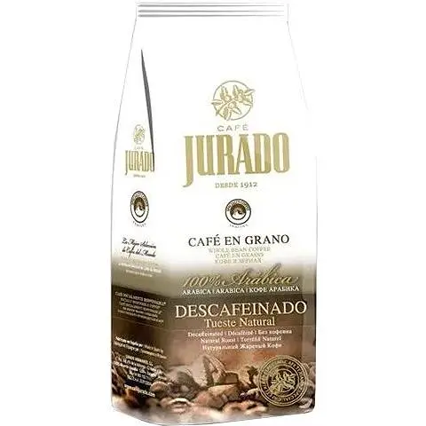 Кофе в зернах Jurado 100% Arabica, без кофеина 1 кг - фото 1