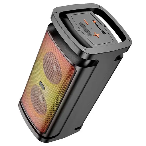 Акустика-караоке Borofone Vida BT speaker with microphone BP25 10Wx2, BT5.4, USB/AUX/TWS, 4h - фото 2