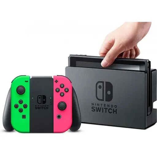 Nintendo Switch Neon Pink-Green - фото 3