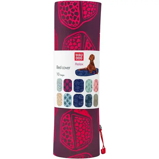 Чехол для лежанки Waudog Relax Гранат М 80х55 см  