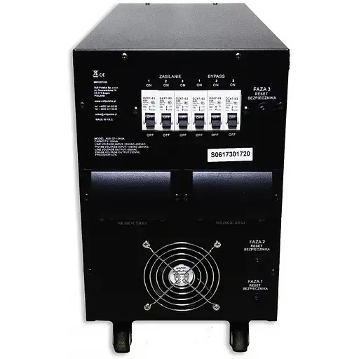 Стабилизатор напряжения Volt Polska трехфазный AVR 10000VA 3% 3F - фото 3