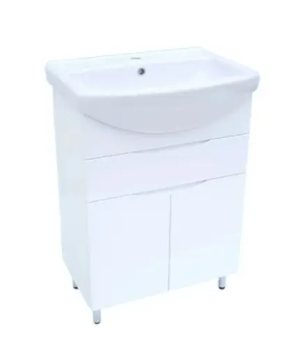 Тумба ПИК Ямайка Т6 под раковину Cersanit Arteco 60 см Белый 30412 - фото 1