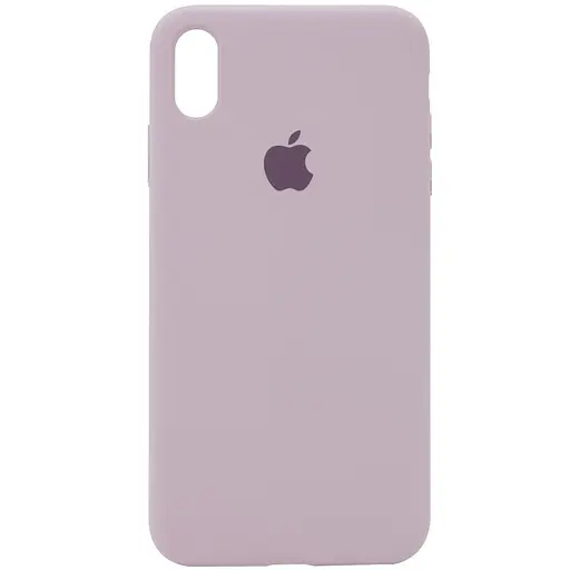 Чохол Silicone Case Full Protective (AA) для Apple iPhone XR (6.1) Сірий / Lavender - фото 1
