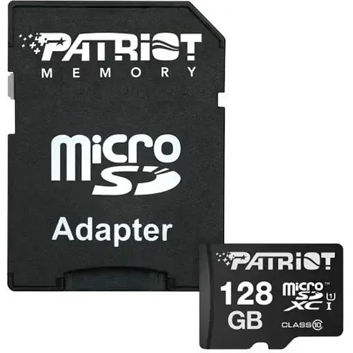 Карта памяти Apacer microSDXC 128GB UHS-I Class 10 + SD-adapter