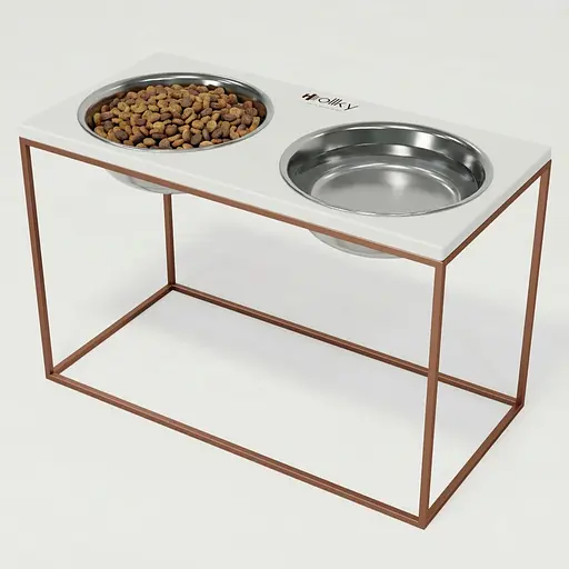 Hollky Base XXL40 — миски на підставці для дуже великих собак (2 × 2,8 л)