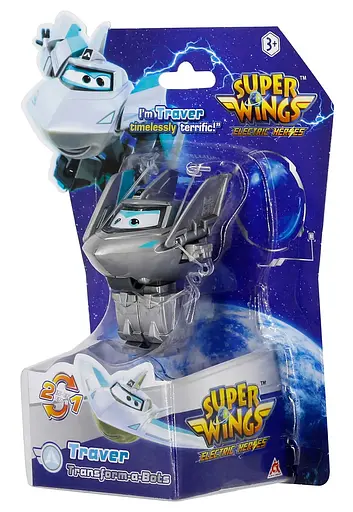 Ігрова фігурка-трансформер Super Wings Transform-a-Bots Травер (Traver) 5 см (EU780032) - фото 8