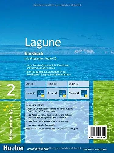 Lagune. Kursbuch 2 mit audio-CD