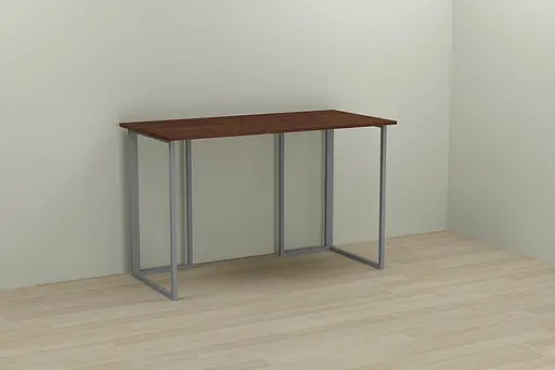 Комп'ютерний стіл Ferrum-decor Ханна 75x140x60 сірий ДСП Венге 16мм (FRD-106142)