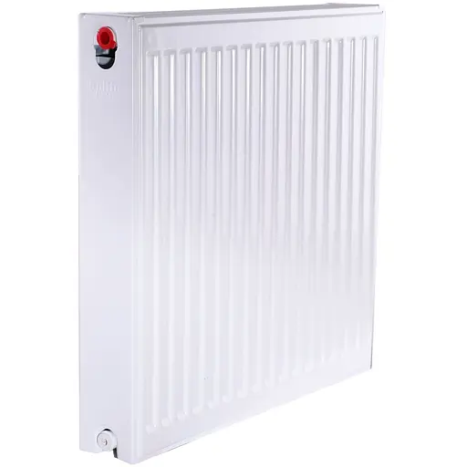 Радіатор сталевий панельний Kalite 22 низ/справа 600x600 (без INNER) 000024207, Білий - фото 1