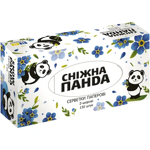 Уценка. Салфетки косметические Сніжна Панда 150 шт. - фото 5