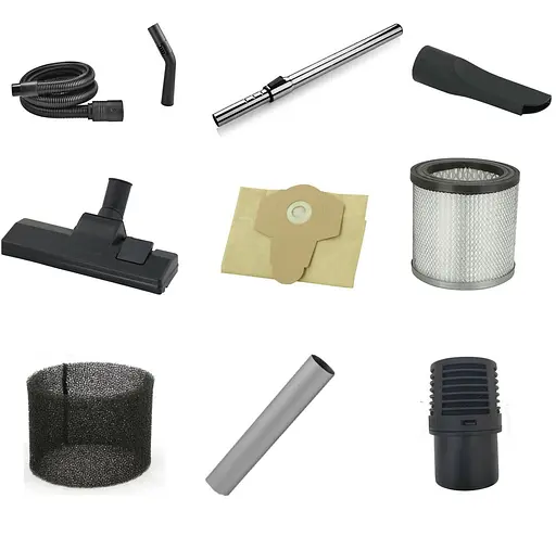 Пылесос DMS 4in1 1800 Вт с розеткой 220 Вт на корпусе промышленный многоцелевой 30 л без мешка - фото 4