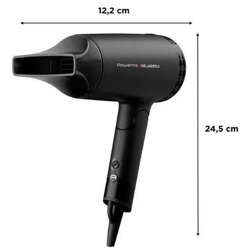 Фен дорожній Rowenta Express Style Karl Lagerfeld CV184LF0 - фото 4