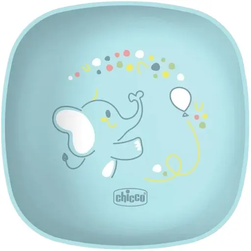Миска с крышкой Chicco 6м+ голубая (16001.25) - фото 1