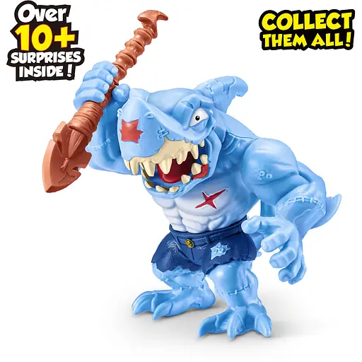 Игрушка Smashers Маленький Дом Ужасов Акула в наборе с аксессуарами (74139B) - фото 4