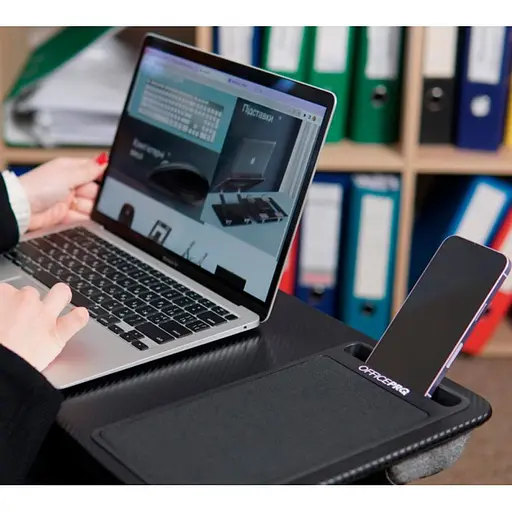 Подставка для ноутбука до 21 дюймов OfficePro CP-615-B Black - фото 9