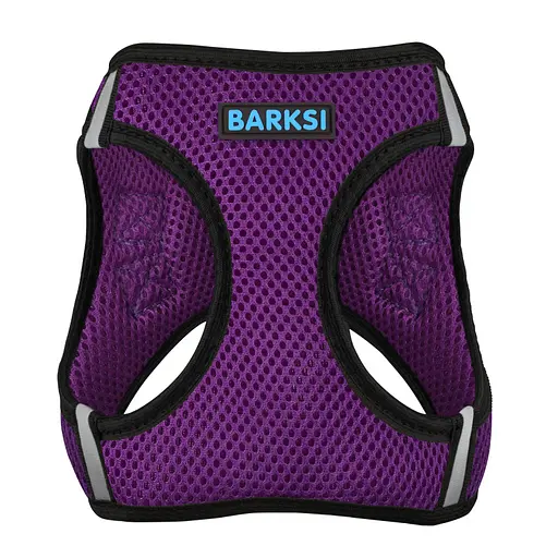 Шлей для собак Barksi Mesh Vest 3D сетка фиолетовая M 42-47 см - фото 2