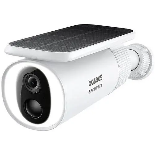 Камера відеоспостереження Baseus Security S1 Outdoor Camera 2k 145° 8Gb eMMC Night vision 400lm - фото 1