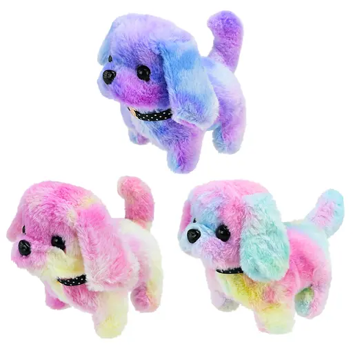 Мягкая интерактивная собачка, 15 см (в ассортименте) - фото 2