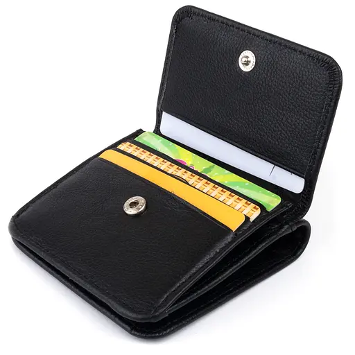 Кожаный женский кошелек ST Leather 9.5х9х1 см acs0015239 - фото 3