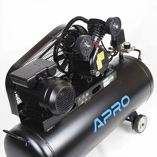 Компресор двоциліндровий пасовий Apro OFBD-100 2,2кВт 402 л/хв 100 л 30412 - фото 9