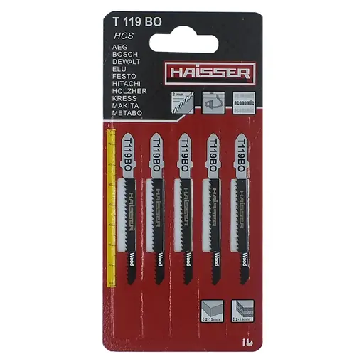 Пильное полотно Haisser T119B для дерева 50 мм 5 шт. (16572)