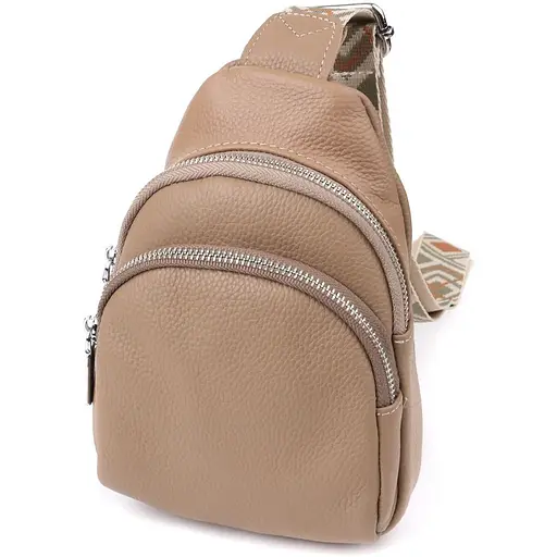 Слинг сумка Vintage из натуральной кожи для женщин 15х21.5х6.5 см sum0027540 - фото 1