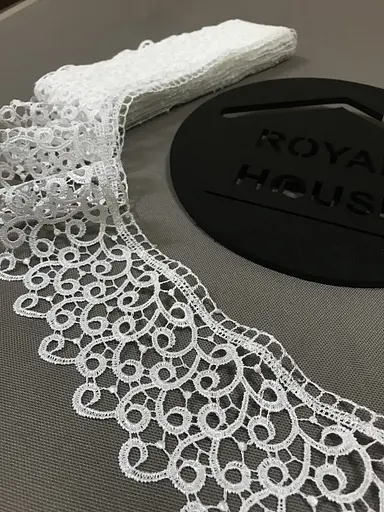 Мереживо Мізки біле - фото 1