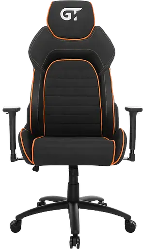 Геймерське крісло GT Racer чорне з помаранчевим (X-2569 Black/Orange) - фото 2