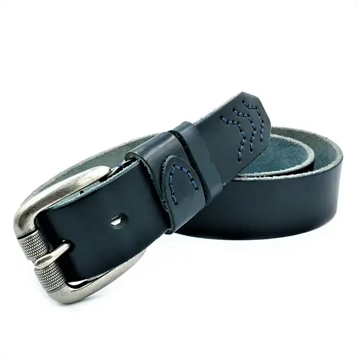 Ремінь шкіряний Weatro чоловічий 110-130х4 см acs0014009 - фото 4