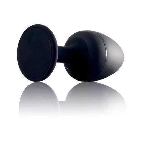 Анальная пробка со смещенным центром тяжести Dorcel Geisha 7.9 см (черный) - фото 3