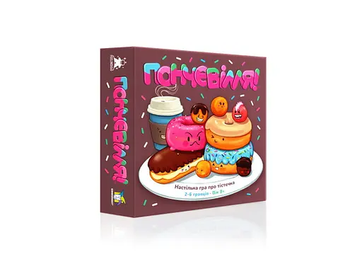 Настільна гра Feelindigo Пончевілля (Go Nuts for Donuts) (укр.) (FI21038)