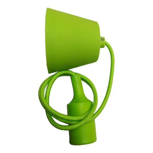 Светильник силиконовый ART-LOFT E27 салатовый LUMANO - фото 1