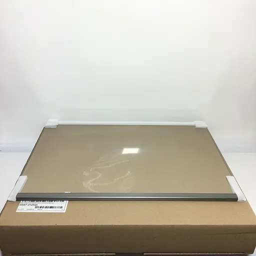 Стеклянная полка (средняя, верхняя) для холодильника Samsung RB38, RB36, RB34, DA97-21494A 500x353 мм - фото 5