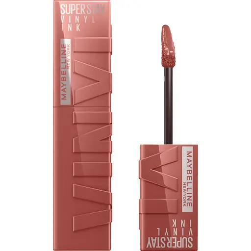 Рідка помада для губ Maybelline New York Super Stay Vinyl Ink з глянцевим фінішем Cheeky відтінок 35, 4.2 мл (B3421200)