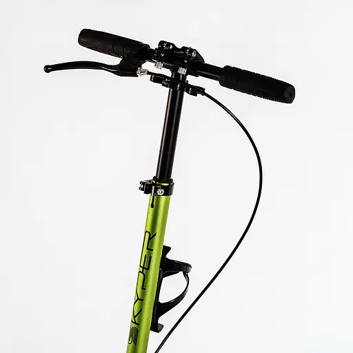 Самокат Skyper Urbanist 88-102х54х12.5 см Зелений 000283524 - фото 5