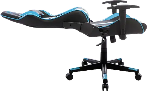Геймерское кресло GT Racer черное с синим (X-2527 Black/Blue) - фото 7