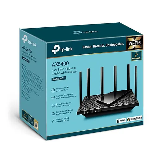 Беспроводной роутер TP-Link Archer AX72 (UA) - фото 4