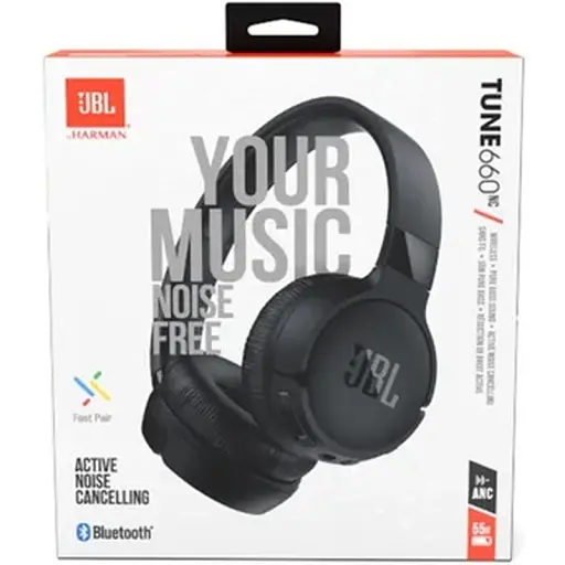 Накладная гарнитура JBL T660 NC Black (JBLT660NCBLK) - фото 5