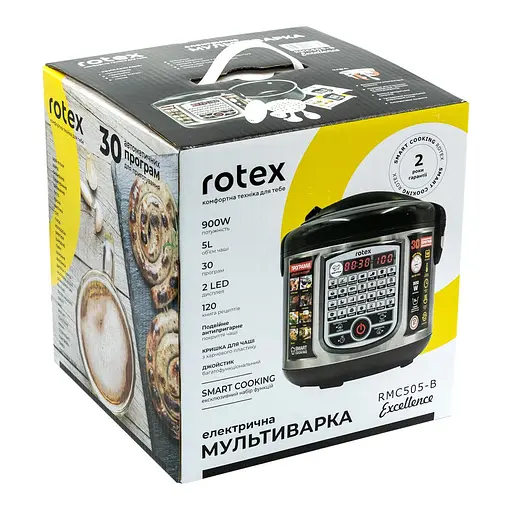 Мультиварка Rotex RMC505-B Excellence - фото 10