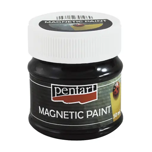 Краска с эффектом черного магнита 50 мл Pentart - фото 1