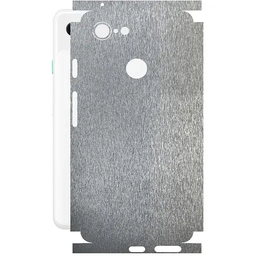 Захисна плівка StatusSKIN для Google Pixel 3 Корпус Вініл Метал срібло - фото 1