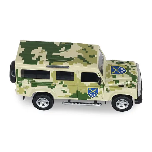 Автомодель серії "Шеврони Героїв" Land Rover Defender "Схід" TechnoDrive 250396UM - фото 2
