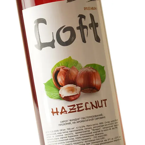 Сироп Loft Фундук 0.7 л - фото 5