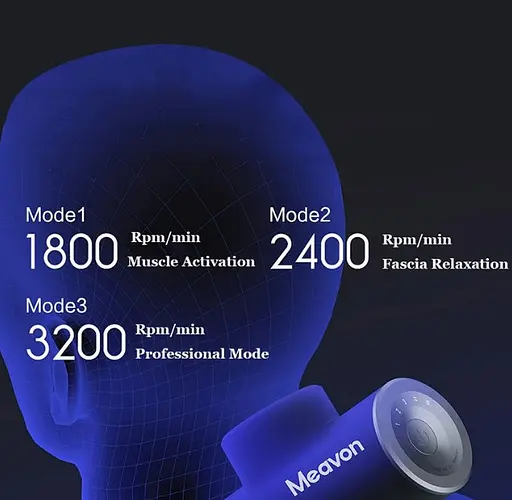 Перкусійний масажер тригерних точок Xiaomi Meavon 2900 мАч Масажний пістолет - фото 7