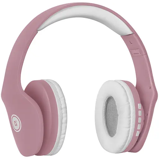 Гарнитура Defender FreeMotion B525 Bluetooth+3.5 мм White-Pink - фото 2