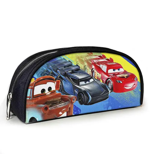 Пенал шкільний з принтом Тачки Блискавка МакКвін 23х10х8 см дитячий для дівчинки, хлопчика (3932)