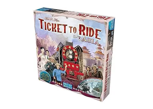 Настільна гра Days of Wonder Квиток на поїзд - Колекція карт №1: Азія + Легендарна Азія (Ticket to Ride - Map Collection 1: Asia + Legendary Asia) (англ.) (DOW720113)